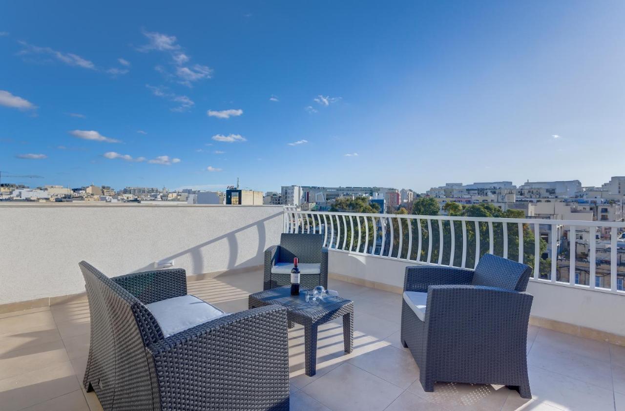 Centric And Modern Penthouse Close To Amenities Msida Exteriér fotografie